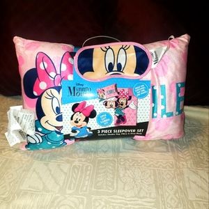 Disney Minnie Mouse 3pc Sleeping Set Pink MultiColor